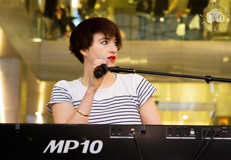 Megan Washington live at Pitt St Mall, Sydney 14/9/14